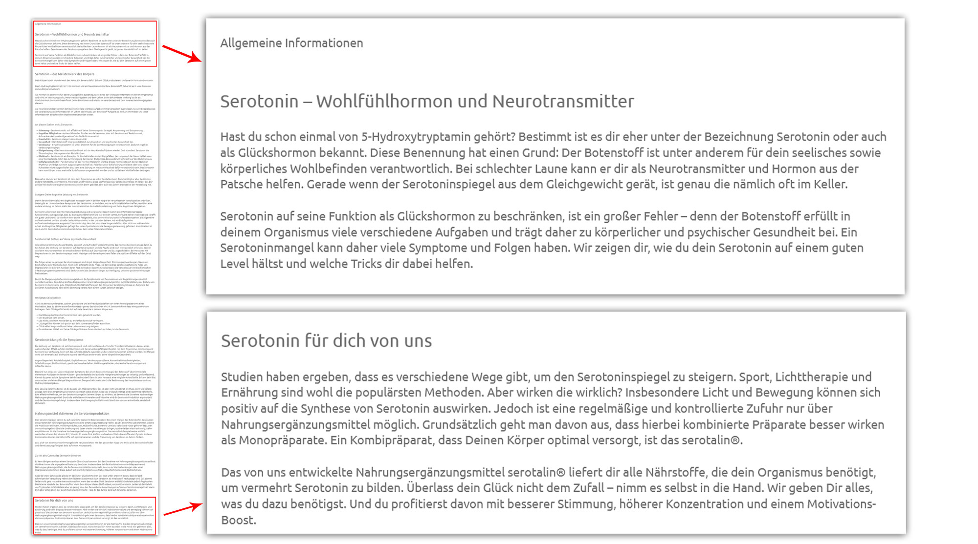 Serotalin Lebensmittelklarheit serotalin-lebensmittelklarheit
